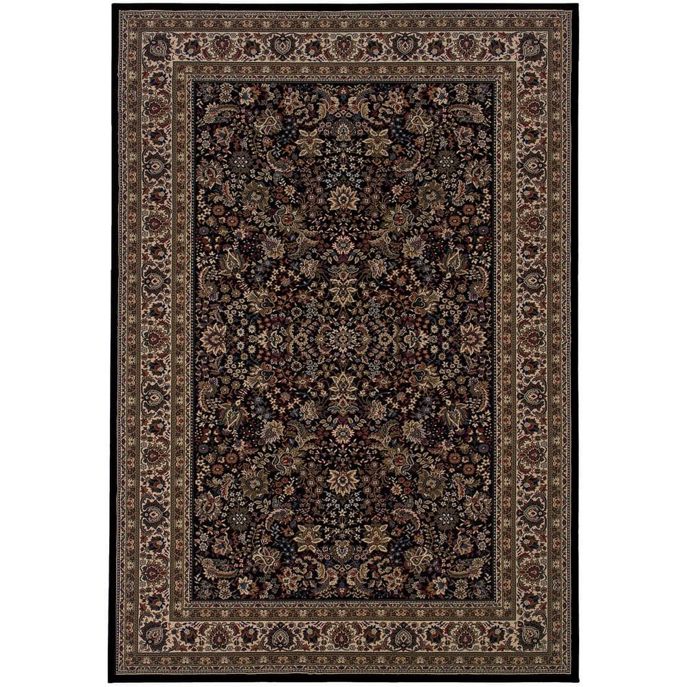 Home Decorators Collection Westminster Black 12 ft. x 15 ft. Area Rug ...