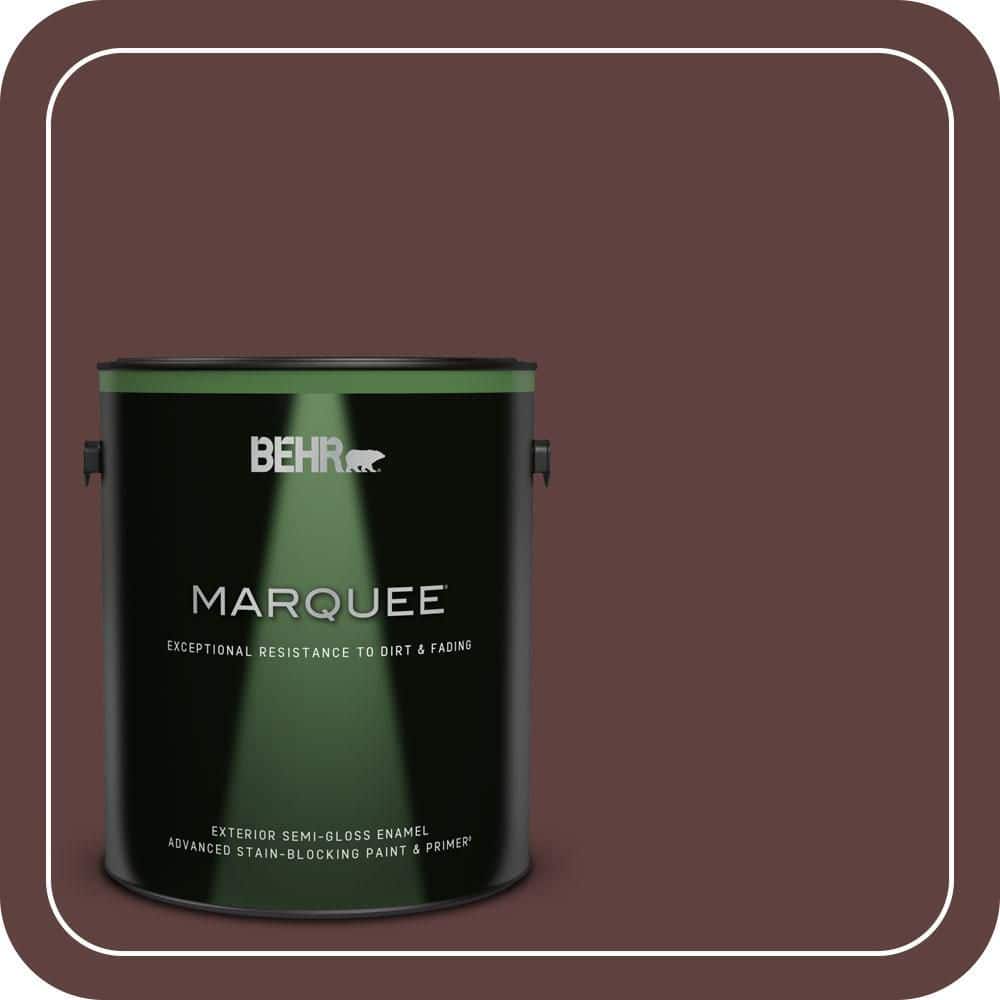 1 gal. #BXC-21 Chicory Root Semi-Gloss Enamel Exterior Paint & Primer price history on PriceWatchPro