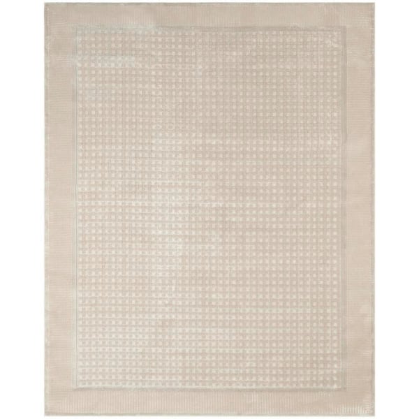 Nordic Beige 10 ft. x 14 ft. Geometric Contemporary Area Rug