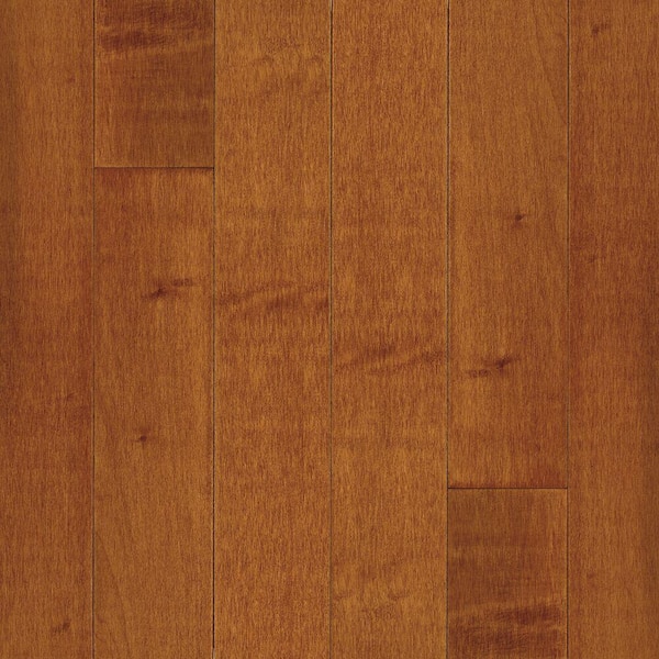 Bruce Maple Cinnamon 3/4 in. Thick x 5 in. Wide x Varying Length Solid Hardwood Flooring (23.5 sqft / case)