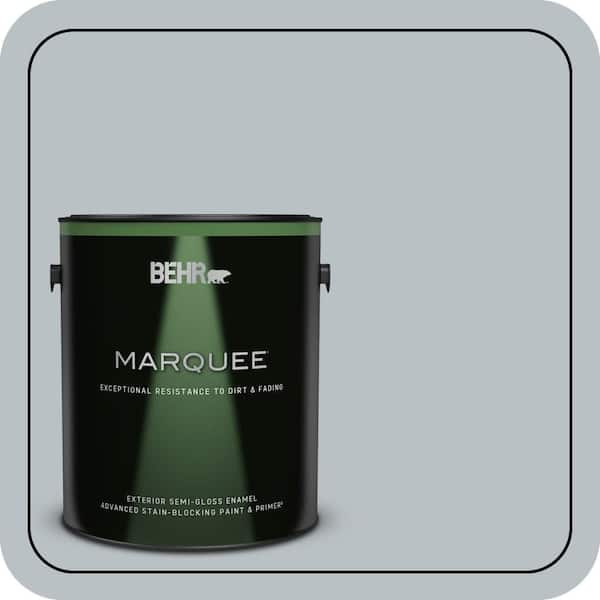BEHR MARQUEE 1 gal. #MQ5-31 Distant Star Semi-Gloss Enamel Exterior Paint & Primer