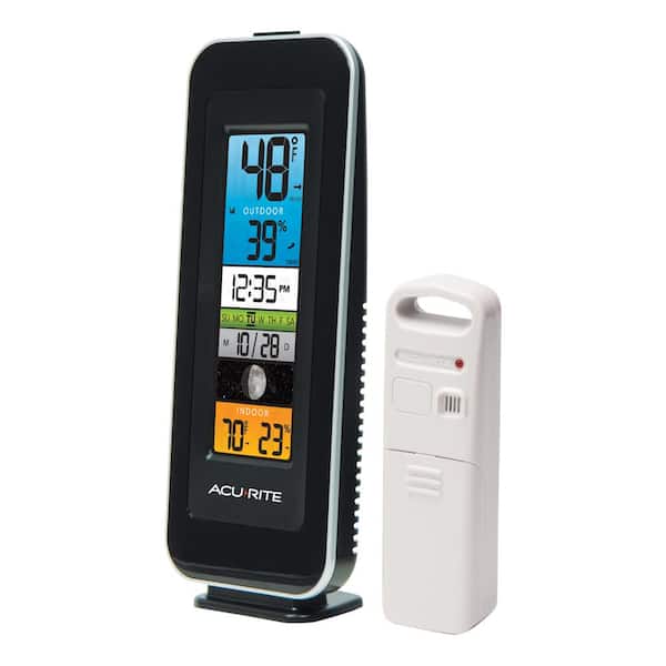 AcuRite Wireless Weather Forecaster with Color LCD 