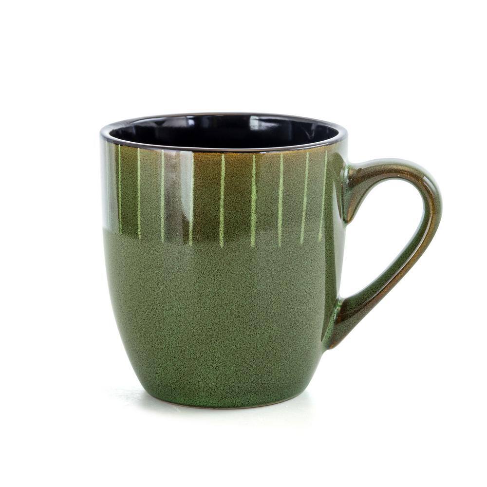 Grand Jade 16-Piece Ceramic Dinnerware Set for 4