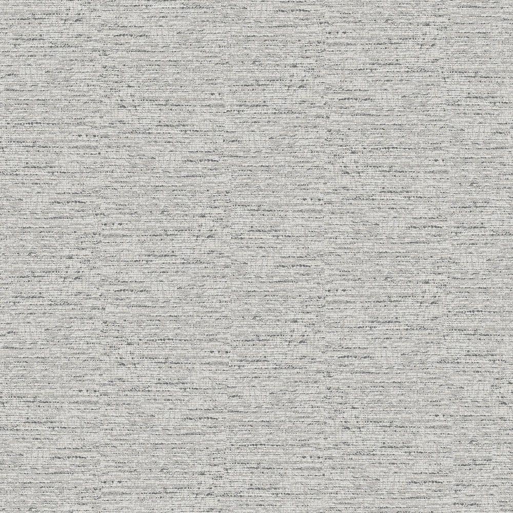 Emporium Collection Grey and Silver Mottled Metallic Plain Smooth Non-Paste
