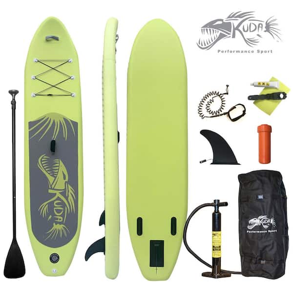 KUDA PERFORMANCE SPORT 10.75 ft. Inflatable Stand-Up Paddle Board Kit