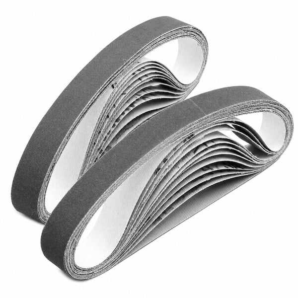 12 in. 1000-Grit Silicon Carbide Sharpening Replacement Belts for WSKTS and WSKTS-KT Knife Sharpeners (24-Pack)