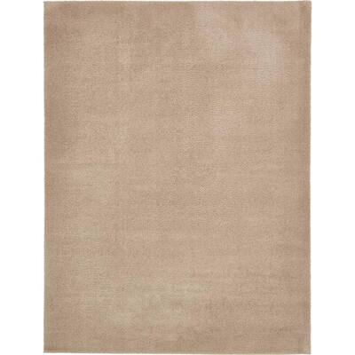 Unique Loom Studio Solid Shag Sage Green 5' 0 x 8' 0 Area Rug-3132701 ...