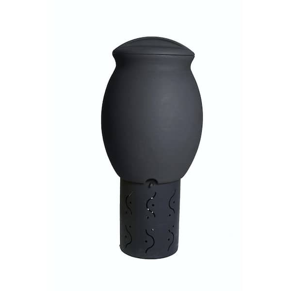 Solar Digester, Recycled Black Top and Base