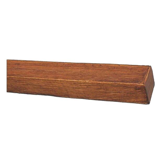 Superior Building Supplies 5-1/8 in. x 4 in. x 16 ft. Faux Wood Beam