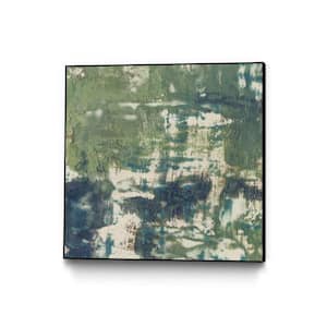 30 in. x 30 in. "Obscured Horizon II" by Jennifer Goldberger Framed Wall Art