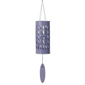 Signature Aloha Chime 28 in. Lavender Mist Wind Chimes Coastal Gifts Outdoor Patio Home Garden Decor ACLM