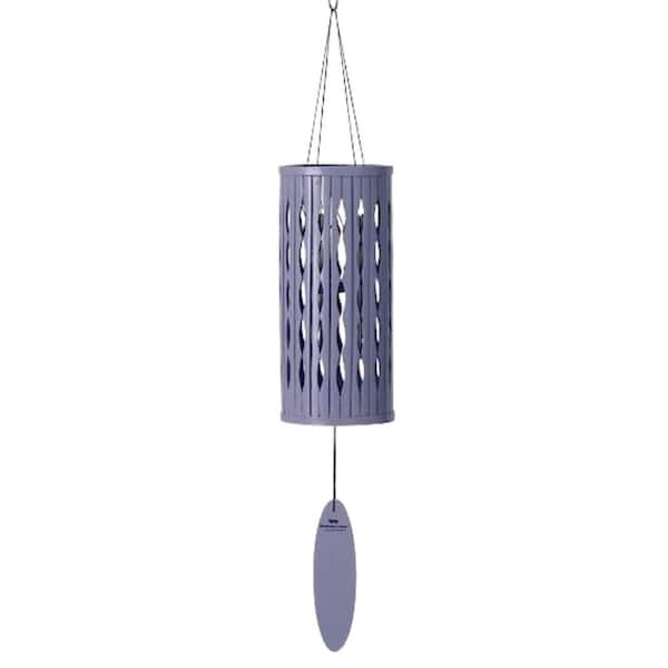 WOODSTOCK CHIMES Signature Aloha Chime 28 in. Lavender Mist Wind Chimes Coastal Gifts Outdoor Patio Home Garden Decor ACLM
