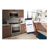 Whirlpool Whirlpool 30 in. 1.1 Cu. ft. Over-the-Range Flush Built-In Microwave -Toaster Oven Combo in Fingerprint Resistant Stainless Steel MMMF8030PZ 8
