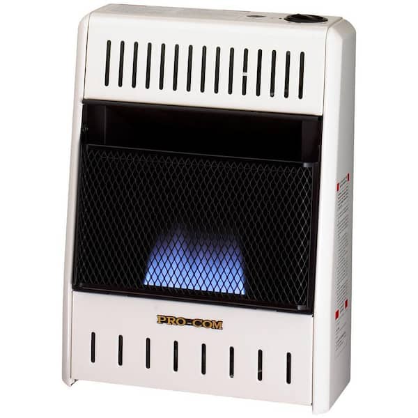 ProCom Heating 10000 BTU Blue Flame Vent-Free LP Gas Heater