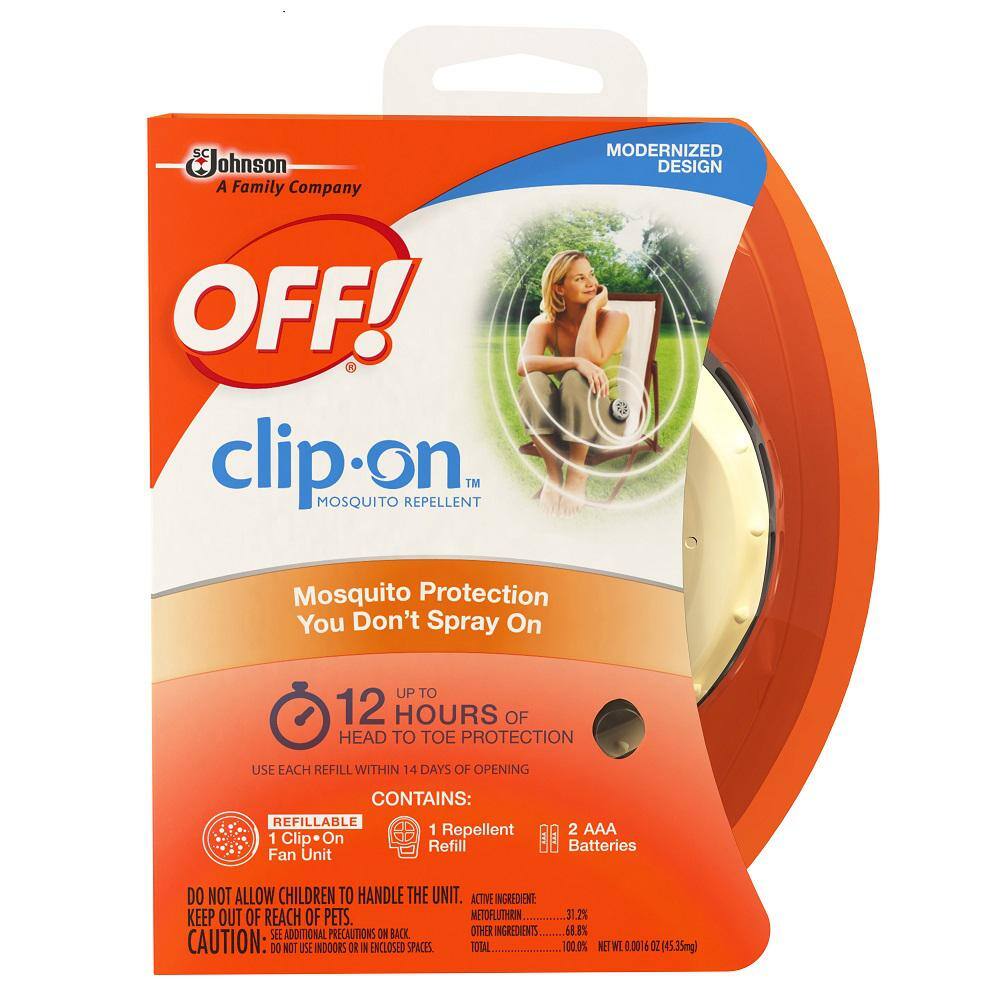 Off Clip On Mosquito Repellent Starter Scj The Home Depot