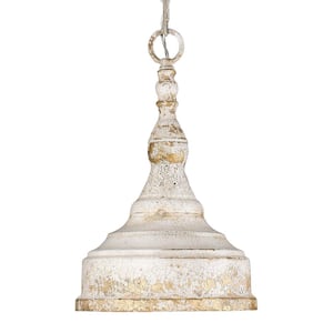 Keating Collection 1-Light Antique Ivory Pendant