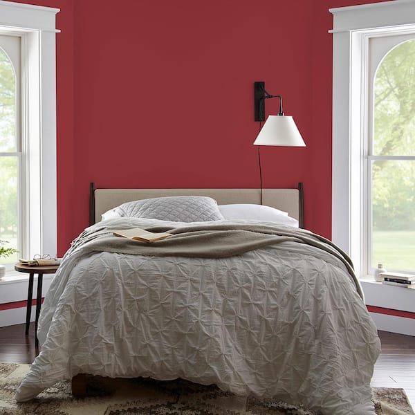 BEHR 6-1/2 in. x in. #M140-7 Dark Crimson Matte Interior Peel and Stick Paint Color Sample Swatch PNSHD002 - The Home Depot