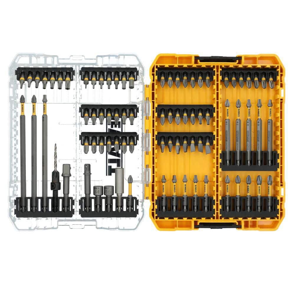 DEWALT Maxfit Ultra Steel Screwdriving/Drill Bit Set (81-Piece