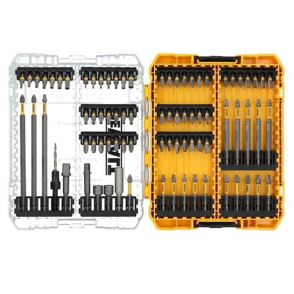 Maxfit Ultra Steel Screwdriving/Drill Bit Set (81-Piece) with Medium Toughcase