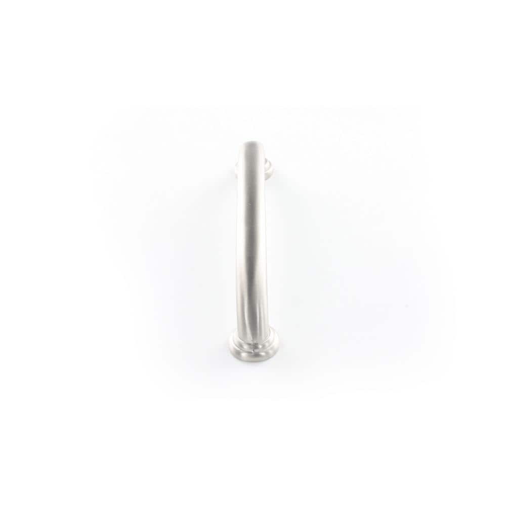 Matte Black Steel 5-Inch Bar Handle with Mounting Hardware