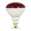 Feit Electric 250-Watt Red BR40 Dimmable Incandescent 120-Volt Infrared ...