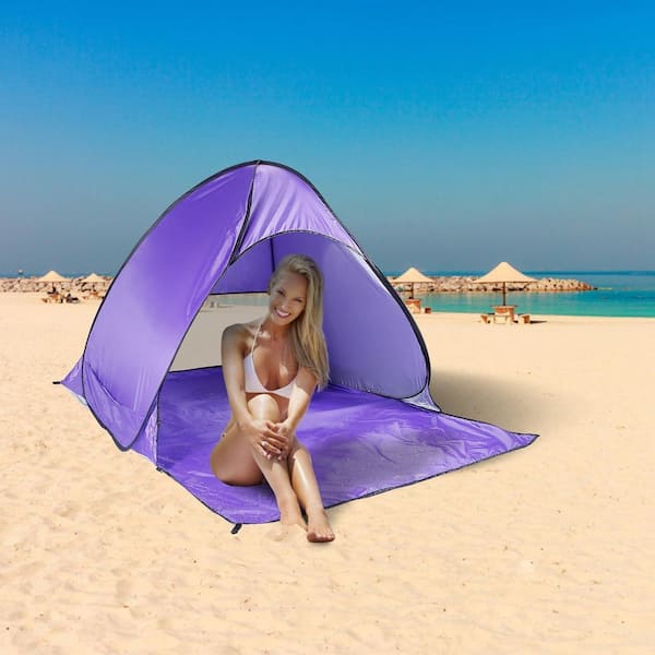 cenadinz Pop Up Beach Tent Sun Shade Shelter Anti-UV Automatic