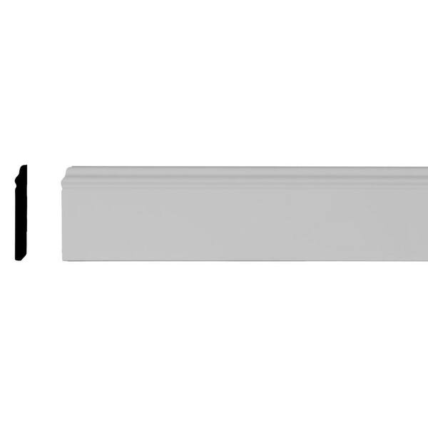 Ekena Millwork SAMPLE 1/2 in. x 43/4 in. x 12 in. Urethane Barcelona