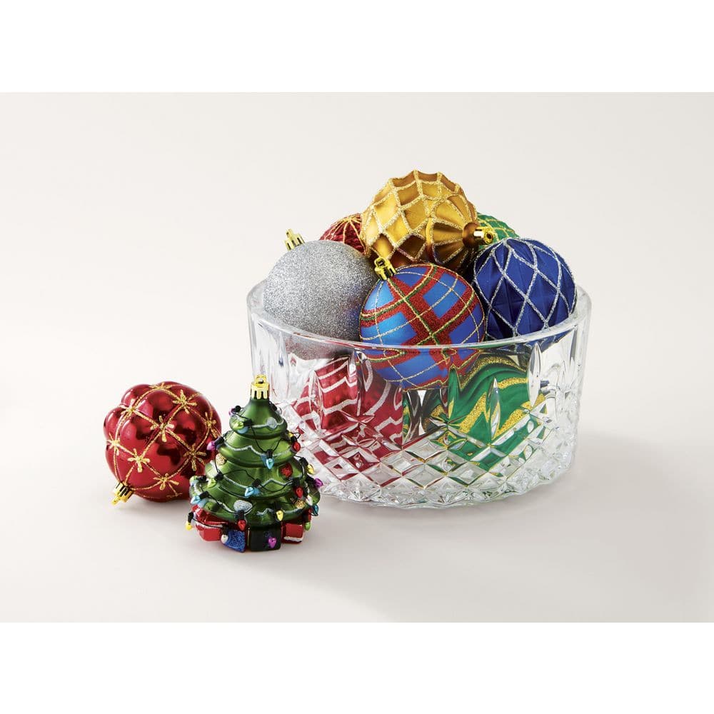 Marquis Crystal Cut Polished Finish Round Serving Bowl