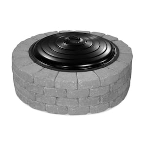 31 in. Round Fire Pit Ring Lid