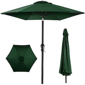 10 ft. Market Tilt Patio Umbrella in Green