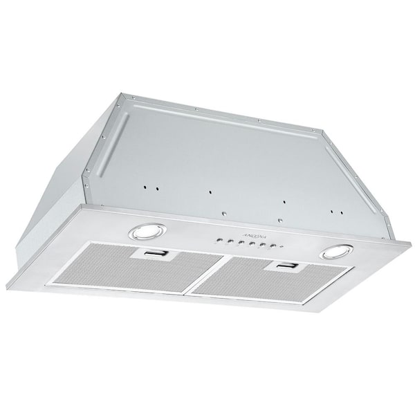 Ancona BNL430 28 in. Ducted Insert Range Hood in Stainless Steel with LED and Night Light Feature