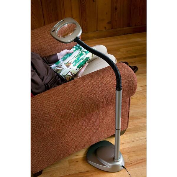 Details about   Light It 12 LED Wireless Magnifying Floor Lamp with Adaptor By Fulcrum 
