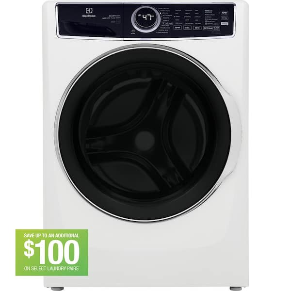 Electrolux 8 cu. ft. White Front Load Perfect Steam Gas Dryer with LuxCare Dry and Instant Refresh