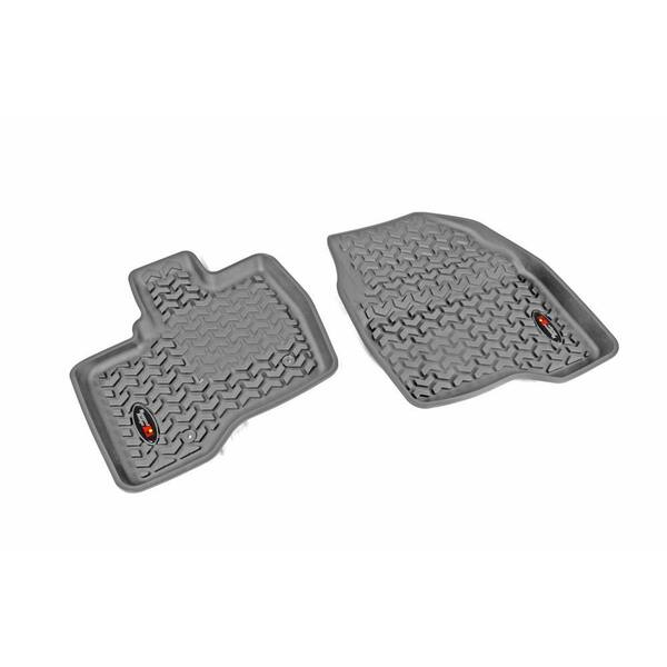 Rugged Ridge Floor Liner Front Pair Gray 2011-2014 Ford Explorer