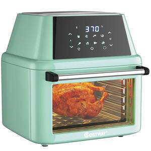 19 qt. Green Air Fryer Oven with Dehydrator Rotisserie