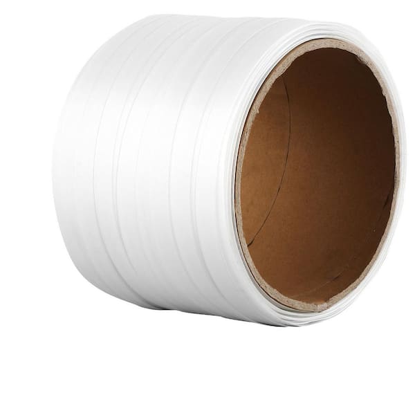 Packaging Woven Cord Strapping Roll, 330 ft. Length x 3/4 in. Width x 0.03 in. Thickness, 1,763 lbs. Break Strength