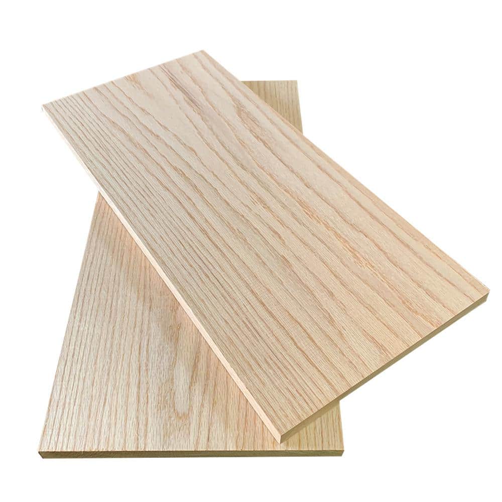 Swaner Hardwood Oak Board (Common: 1 in. x 12 in. x R/L; Actual