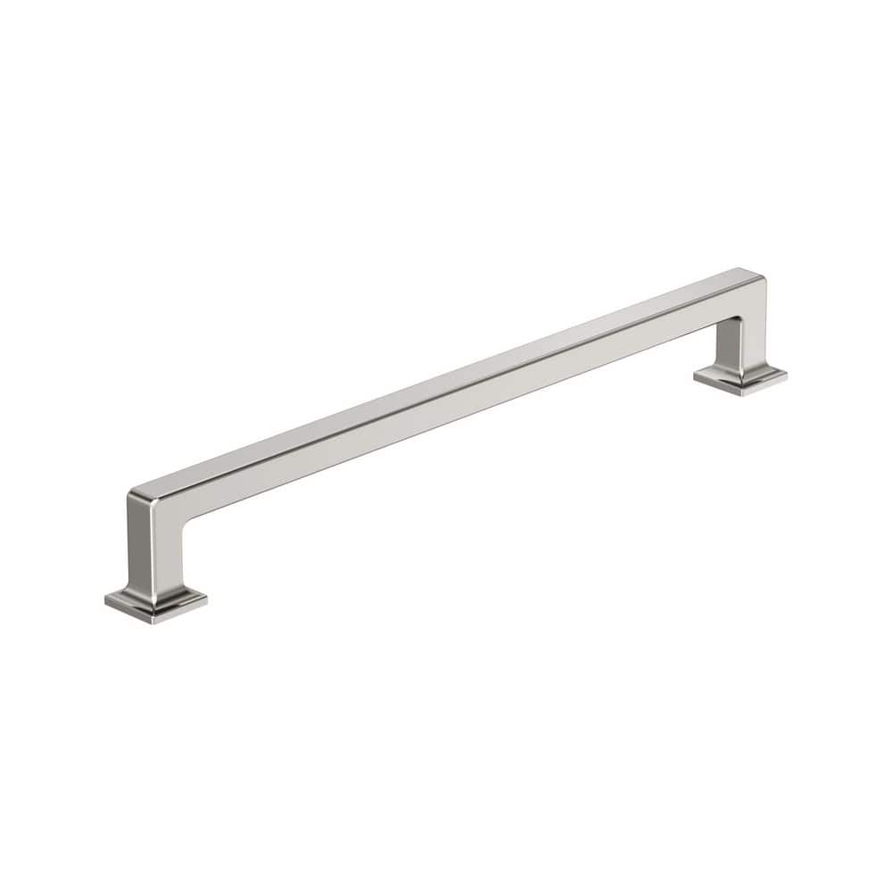 Lintel 10-1/16 in. (256mm) Center-to-Center Polished Nickel Bar Cabinet Pull price history on PriceWatchPro