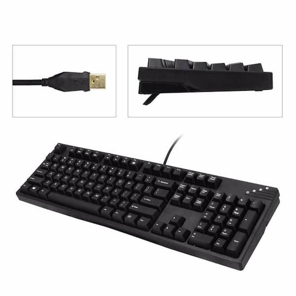 Hello Kitty Gaming Mechanical Keyboard 104 Keys Wired Keyboard w