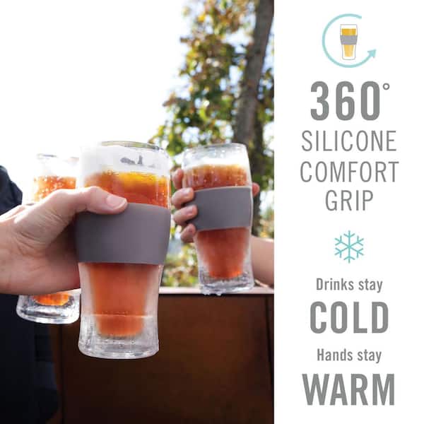 Frosty Freezer Mug 14 Ounce Beverage Cooling Device Beer Plastic