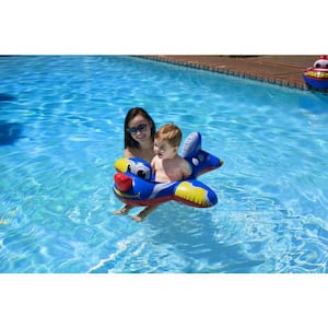 Airplane Baby Swimming Pool Float Rider Pool Toy