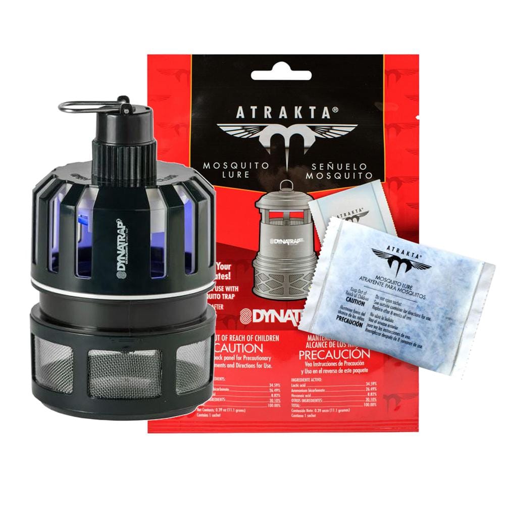 Dynatrap Ultralight Sonata UV 300 sq. ft. Black Insect and Mosquito Trap  with Atrakta DT150CVB - The Home Depot