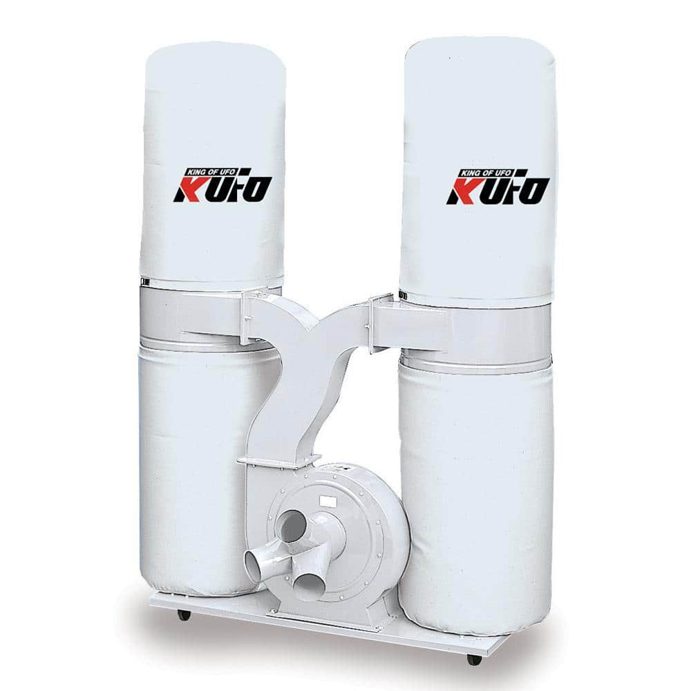Kufo Seco 3 HP 2750 CFM 3-Phase 220-Volt / 440-Volt Vertical Bag