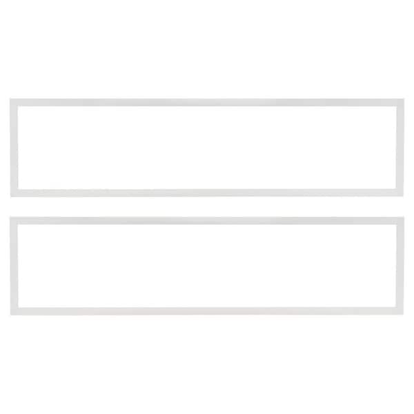 SVOPES 2 PCS 1 ft. x 4 ft. LED Flat Panel Light 6600LM 55-Watt LED Drop Ceiling Light 3500/4000/5000K for Home, Integrated LED