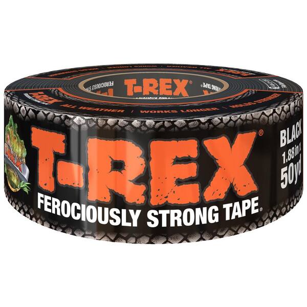 T-REX 1.88 in. x 50 yds. Black Duct Tape