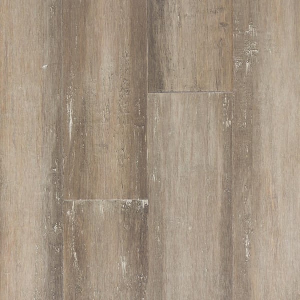 Selkirk Crescent Luna 7/16 in. T x 5 in. W Wire Brushed Strand Woven Engineered Bamboo Flooring (24.75 sqft/case)