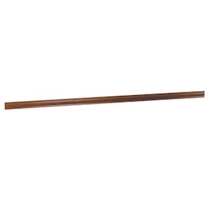 91.5 in. W x 2.75 in. H Traditional Crown Molding in Cognac
