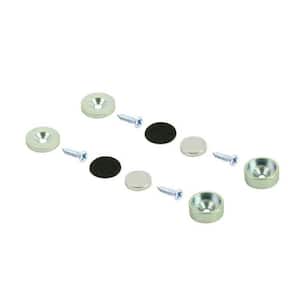 .16" High 20 Pack of Round Magnets with Center Hole 1.2" in Diameter 