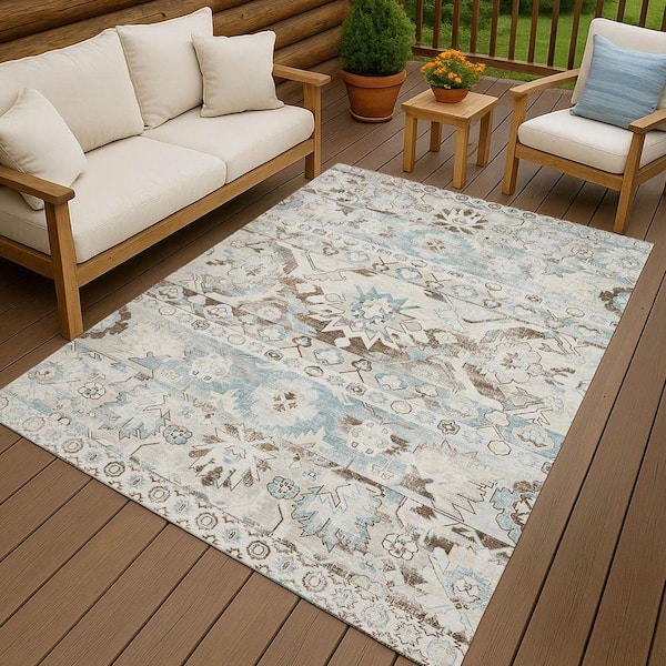 Addison Rugs Chantille Machine Washable Indoor/Outdoor Abstract