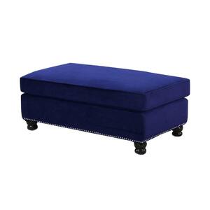 Boice Indigo Cocktail Ottoman